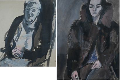 Charles GAUDRY (1933-1980)

Portraits

Deux...