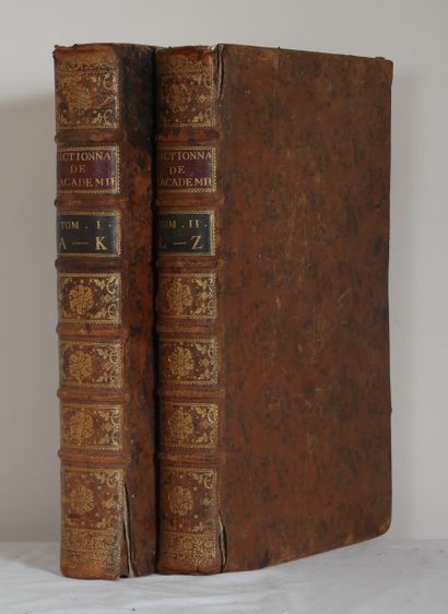 null Dictionnaire de l'académie françoise, quatrième édition, Paris chez la Veuve...