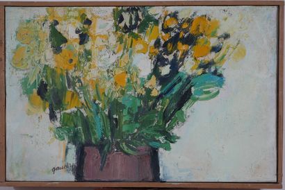 null Charles GAUDRY (1933-1980)

Bouquet de fleurs

Trois huiles sur toile dont une...