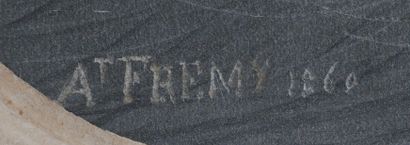 null Antoine FREMY (1816-1885)

La tempête

Mine de plomb sur papier gris signée...