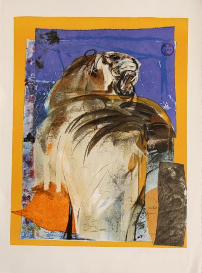 Julio POMAR (1926-2018)

Le tigre

Lithographie...