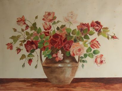 null Olga PATERNE

Vase fleuri

Aquarelle signée

(verre cassé)

50 x 84 cm. À v...