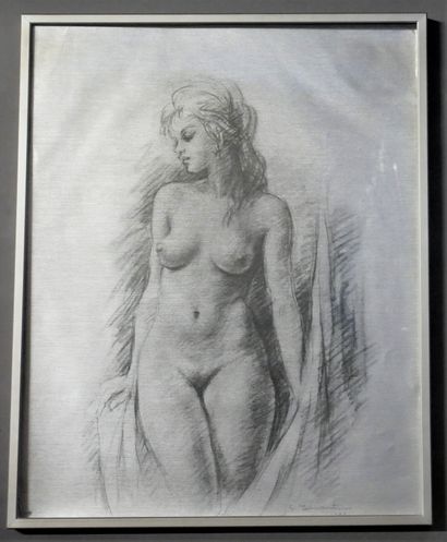 null G. TARANTINO

Femme nue

Procédé sur métal signé en bas à droite et daté 1972.

50...