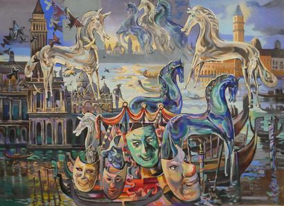 null Paul PUTOIS (1912-1990)

Venise onirique

Huile sur toile signée en bas à droite

76...
