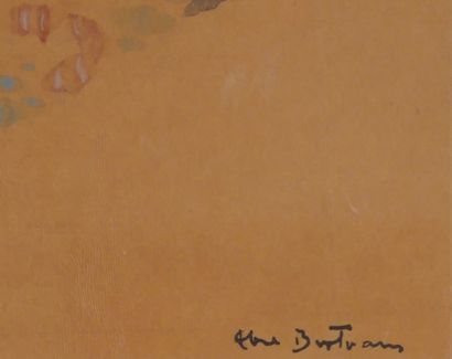 null Abel BERTRAM (1871-1954)

Paysage

Aquarelle signée en bas à droite

21 x 17...