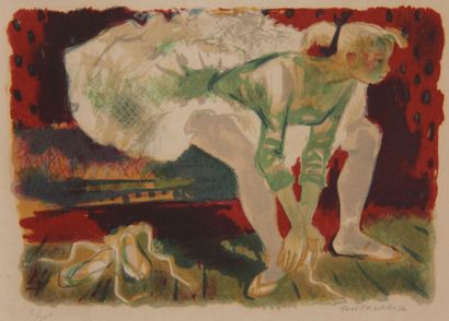 null Lucien Joseph FONTANAROSA (1912-1975)

Ballerine

Lithographie signée en bas...