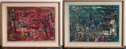 null Daniel LOURADOUR (1930-2007)

Vues de Venise

Paire d'huiles sur cartons signées...