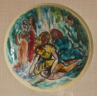 null Michel-Marie POULAIN (1906-1991)

Personnages

Assiette en céramique peinte,...
