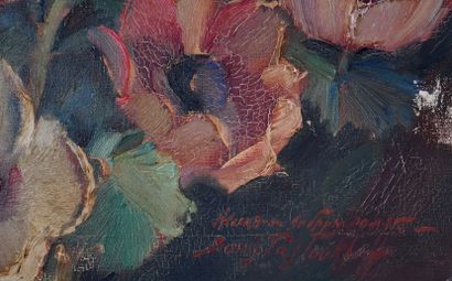 null Boris PASTOUKHOFF (1894-1974)

Fleurs

Huile sur toile signée et datée en bas...