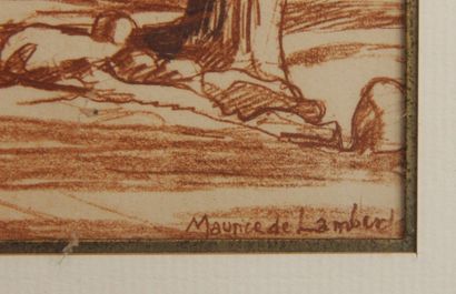 null Maurice de LAMBERT (1873-1952)

Paysage

Deux lithographies

24 x 18 cm.