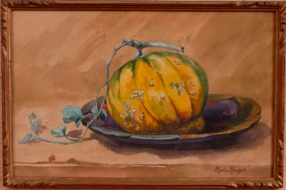 null Marie ROUGET

Pêche - Melon

Deux aquarelles signées en bas à droite

25,5 x...