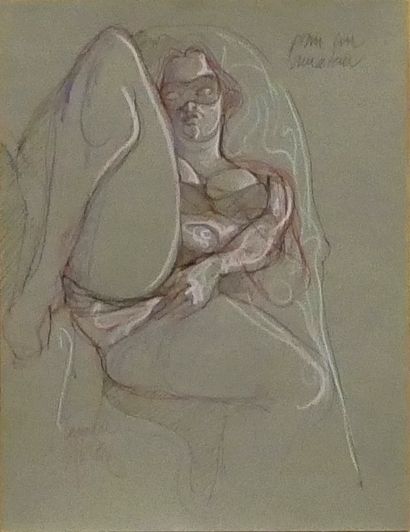 null Ecole moderne

Femme masquée

Mine de plomb et crayon blanc sur papier gris...