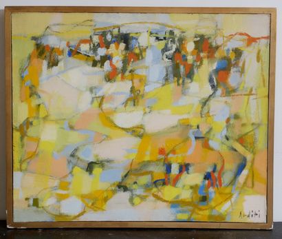null George ARDITI (1914-2012)

Composition abstraite

Huile sur toile signée en...