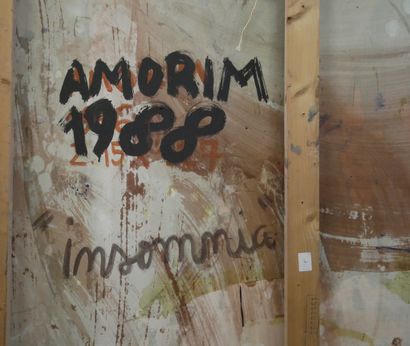 null Manuel AMORIM (1950-)

Insomnia, 1988

Peinture à l'essence sur toile signée...