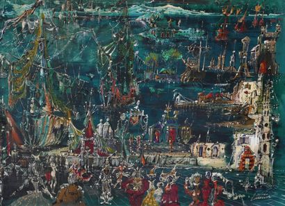 null Daniel LOURADOUR (1930-2007)

Vues de Venise

Paire d'huiles sur cartons signées...
