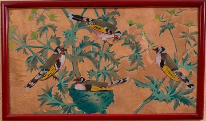 null Georges MANZANA-PISSARO (1871-1961)

Les oiseaux

Paire de pochoirs signée en...