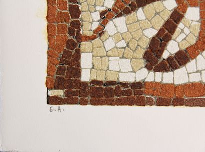 null Riccardo LICATA (1929-2014)

Mosaïque 8

Estampe en relief signée, datée 94...