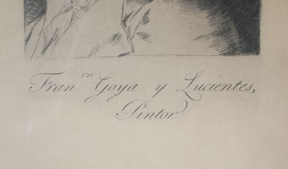 null Francisco de GOYA (1746-1828)

Autoportrait au chapiteau haut de forme, pl....