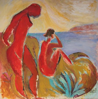 null Jean-Marie DEROCHE (1956-)

En pensant à Matisse

Huile sur toile signée en...