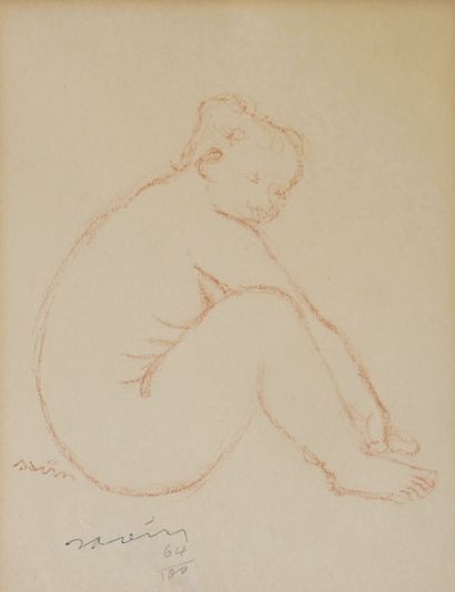 null Maurice SAVIN (1894-1973)

Femme nue

Lithographie sanguine signée en bas à...