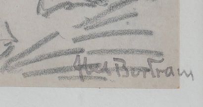 null Abel BERTRAM (1871-1954)

Bateaux

Mine de plomb signée au cachet enbas à droite

19...
