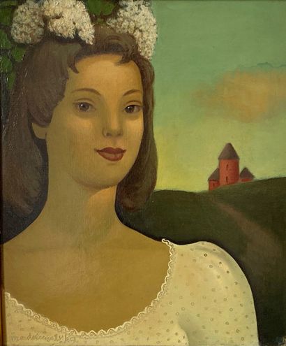 null Madeleine LUKA (1894-1989)

Portrait d'une jeune femme

Huile sur toile signée...