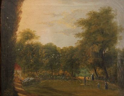 null Ecole du XIXème s.

Enfants jouant dans un jardin

Huile sur toile

26 x 32...