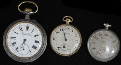null Lot :

- Metal regulator (wear and tear, accidents to the enamel)

- Metal chronometer...
