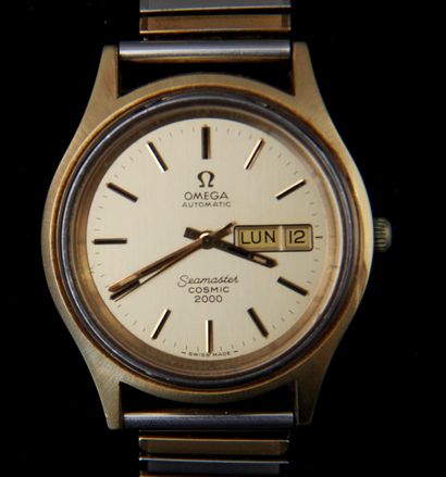 null OMEGA circa 1976

Men's watch with round case, model Seamaster Cosmic 2000,...