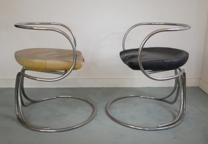 null Vladimir TATLINE (1885-1953) - NIKOL Internazionale ed.

Two chairs in chromed...