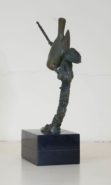 null Irénée ROCHARD (1906-1984)

Bird on the branch

Bronze sculpture signed on the...