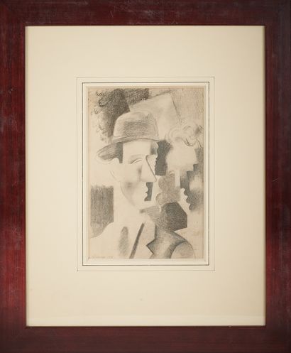 null Roger de La FRESNAYE (1885-1925)

Portrait of a man with a hat

Print signed...