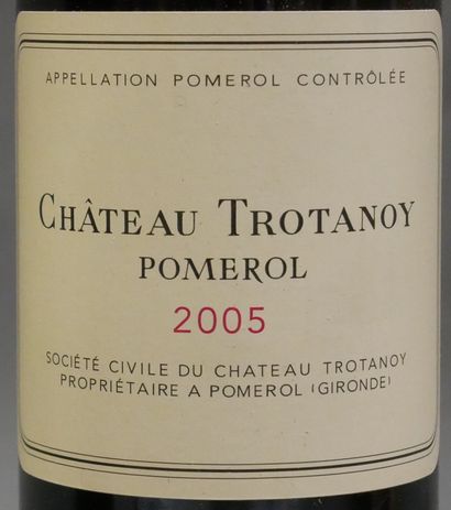 null 2 	bouteilles 	Château 	TROTANOY, 	Pomerol 	2005
