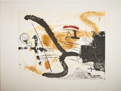 null Antoni TAPIES (1923-2012)

Composition n°3

Engraving signed lower right, numbered...