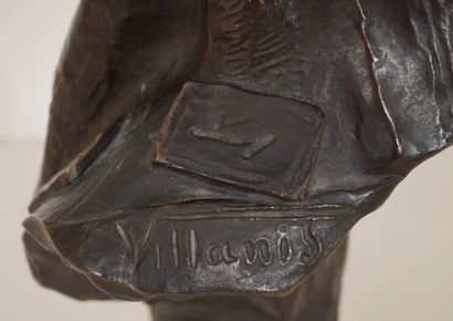 null Emmanuel VILLANIS (1858-1914) d'après

Dalia

Sculpture en bronze patiné, signée,...