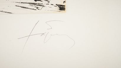 null Antoni TAPIES (1923-2012)

Composition n°3

Gravure signée en bas à droite,...