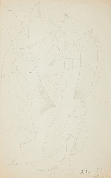 Alfred RETH (1884-1966)

4 formes chamboulées,...