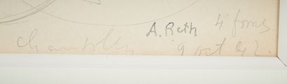 null Alfred RETH (1884-1966)

4 formes chamboulées, 9 oct 42

Mine de plomb sur papier...