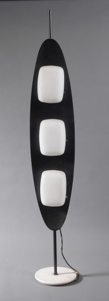 null *Gioffredo REGGIANI (1929-) - REGGIANI ed.

Floor lamp model surf in teak with...