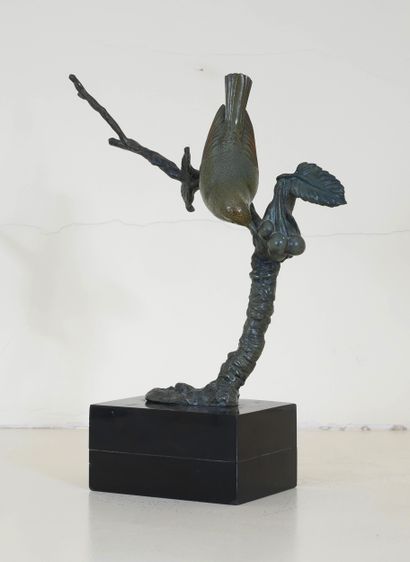 null Irénée ROCHARD (1906-1984)

Bird on the branch

Bronze sculpture signed on the...