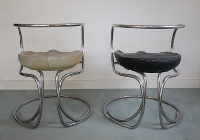 null Vladimir TATLINE (1885-1953) - NIKOL Internazionale ed.

Two chairs in chromed...