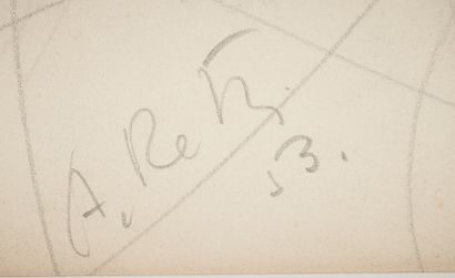 null Alfred RETH (1884-1966)

Deux femmes

Mine de plomb sur papier signée en bas...