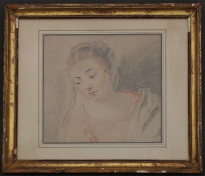 null Ecole FRANCAISE du XIXème siècle, dans le goût d’Antoine WATTEAU

Portrait de...