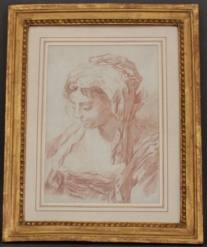 null Ecole FRANCAISE du XIXème siècle

Portrait de femme à la coiffe

Sanguine

30,5...