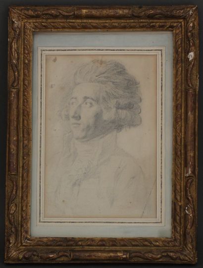null French school of the end of the 18th century

Portrait of a man turned to the...
