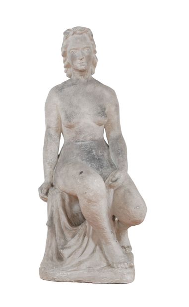 null LESTRADE (XXth c.)

Seated woman

Sculpture in plaster signed

H : 70 cm.