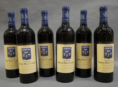 null 6 bottles Château SMITH-HAUT-LAFITTE, Pessac-Léognan 2004