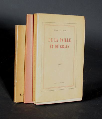 null Jean PAULHAN.

Jacob Cow le pirate. Au Sans Pareil, 1921. In-12 br. Édition...
