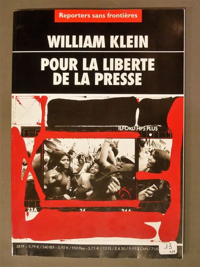 null WILLIAN KLEIN

Photographe Etc. Éditions du Centre Georges Pompidou, Paris 1983,...