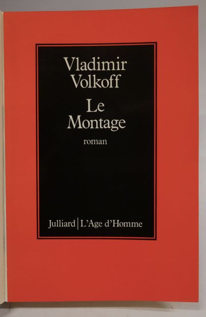 null VLADIMIR VOLKOFF. Le Montage. Juilliard/L’Âge d’homme, 1982. É. O. Envoi. 

FRANCIS...